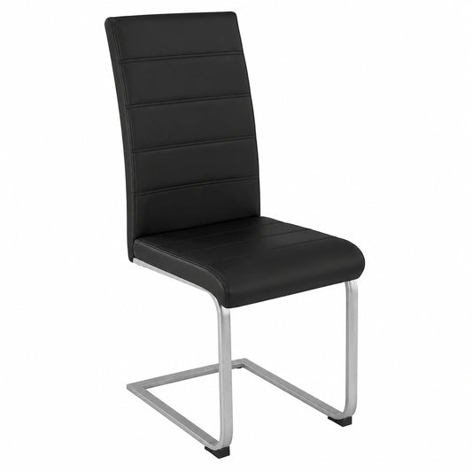 Coiffeuse, rembourré, en acier et similicuir, pour la chambre