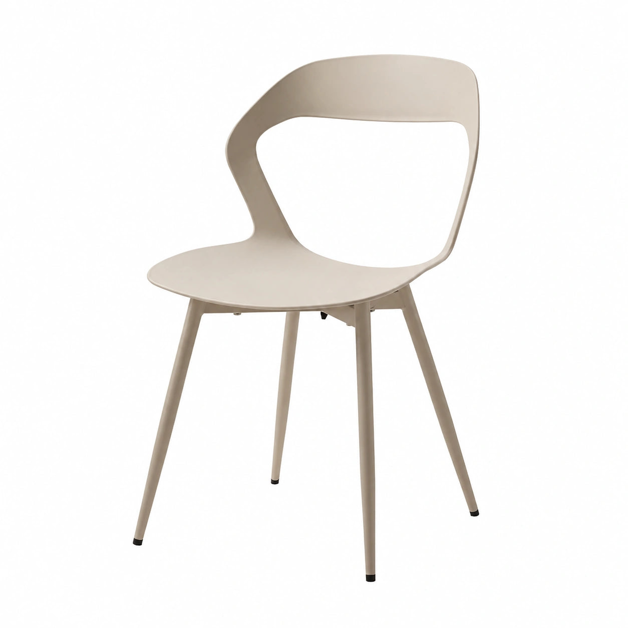 Bureau, en métal, coloris beige, pour l’espace de travail