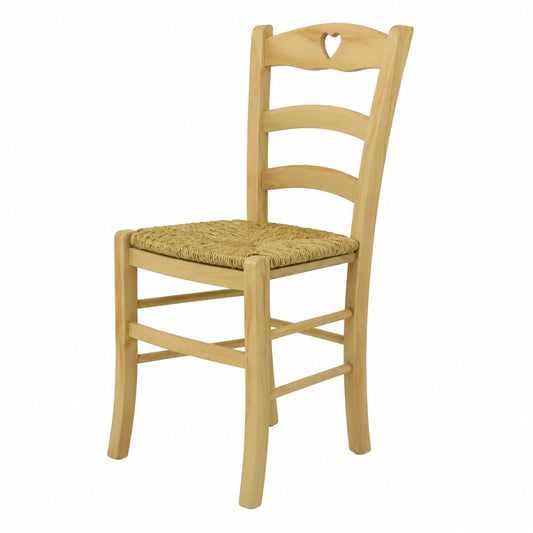 Chaise, coloris naturel, pour la salle à manger ou la cuisine