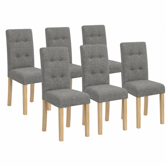 Chaise, coloris gris, pour la salle à manger ou la cuisine