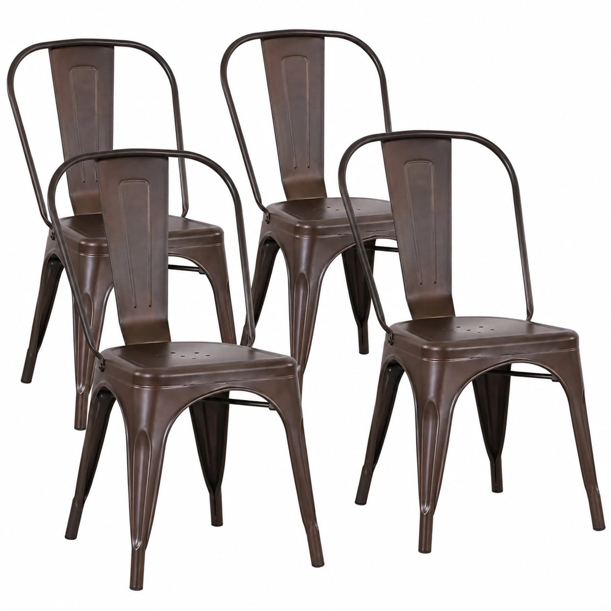Chaise, coloris marron, pour la salle à manger ou la cuisine